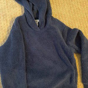 Athleta Girl: Teddy Hoodie, Navy/blue, size L